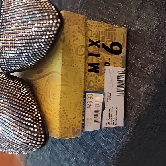 MIX No6 FABIANA sparkle shoes Flats size 7.5 - Picture 14 of 15